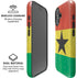 Ghana Flag Distressed iPhone 16 Magsafe Impact Case